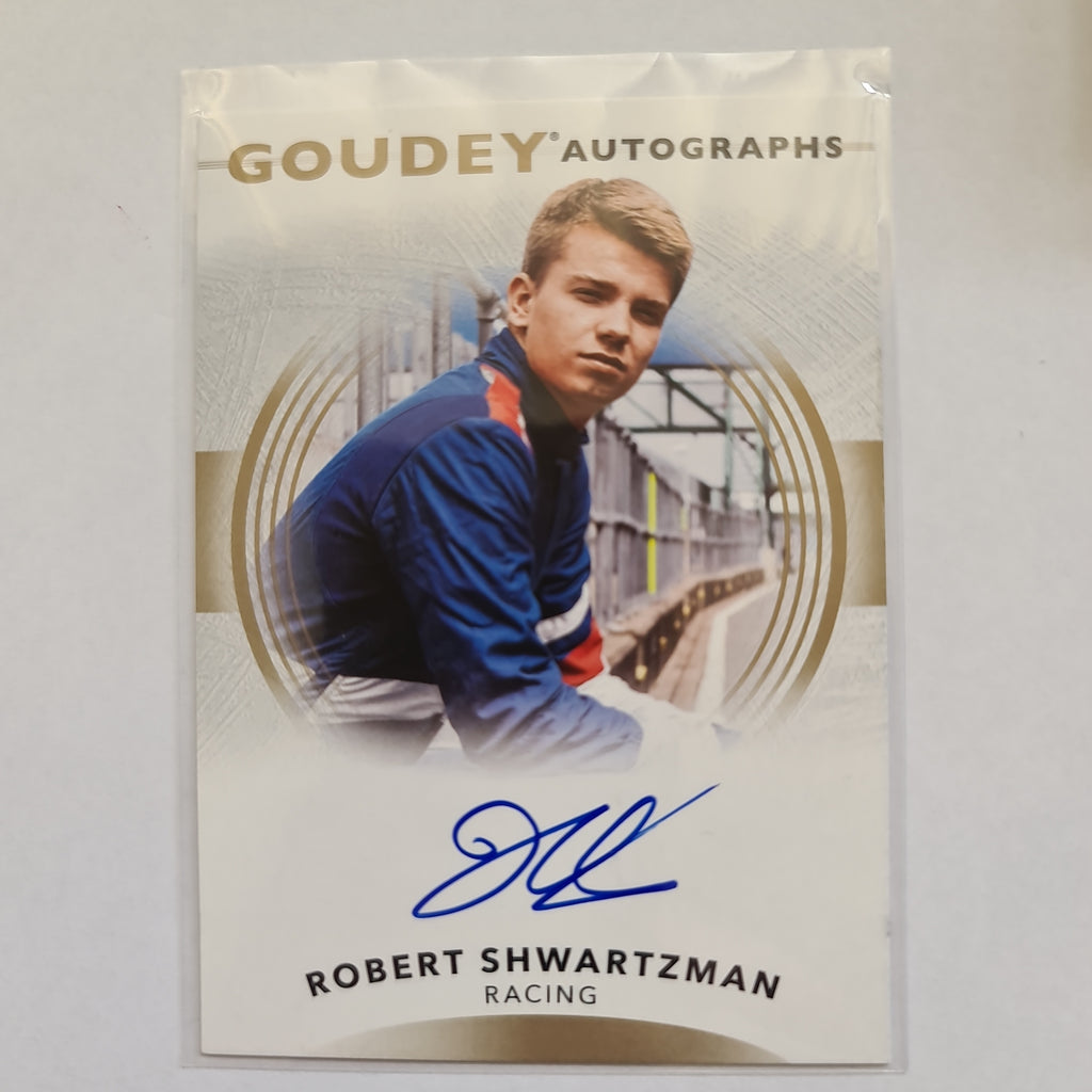 2022 Goodwin Champions - Goudey Autographs - #GA-RS Robert Shwartzman