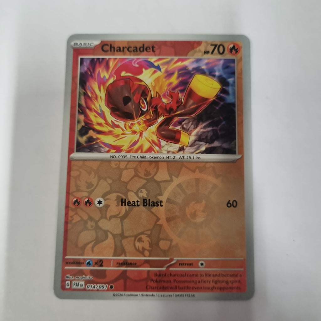 Pokemon TCG - Paldean Fates - #14 - Charcadet - common - Reverse Holo