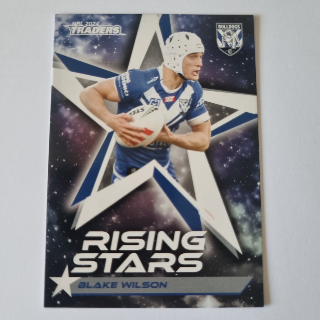 NRL 2024 Traders - Rising Stars - #RS13 - Blake Wilson - Bulldogs