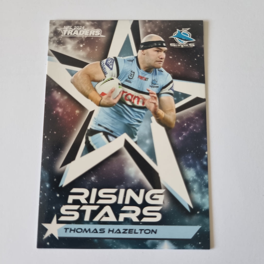 NRL 2024 Traders - Rising Stars - #RS15 - Thomas Hazelton - Sharks