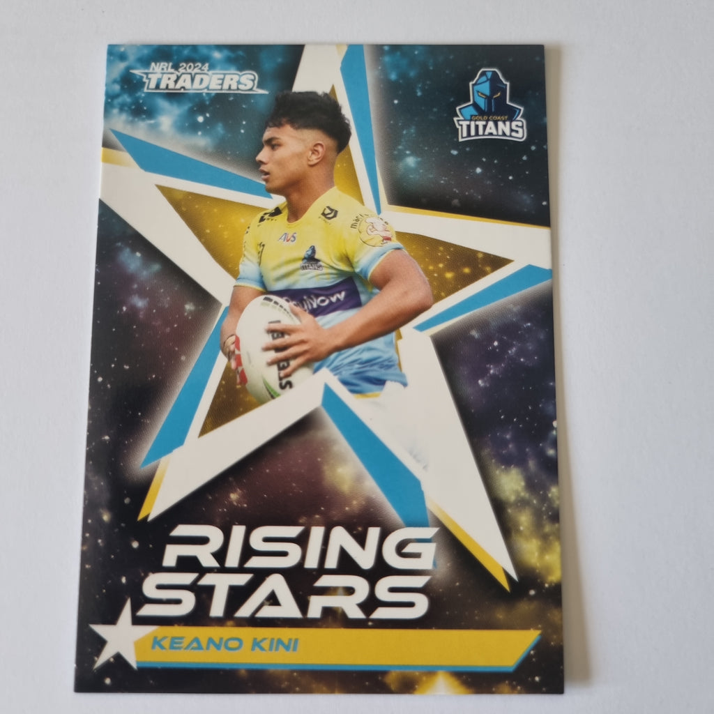 NRL 2024 Traders - Rising Stars - #RS22 - Keano Kini - Titans