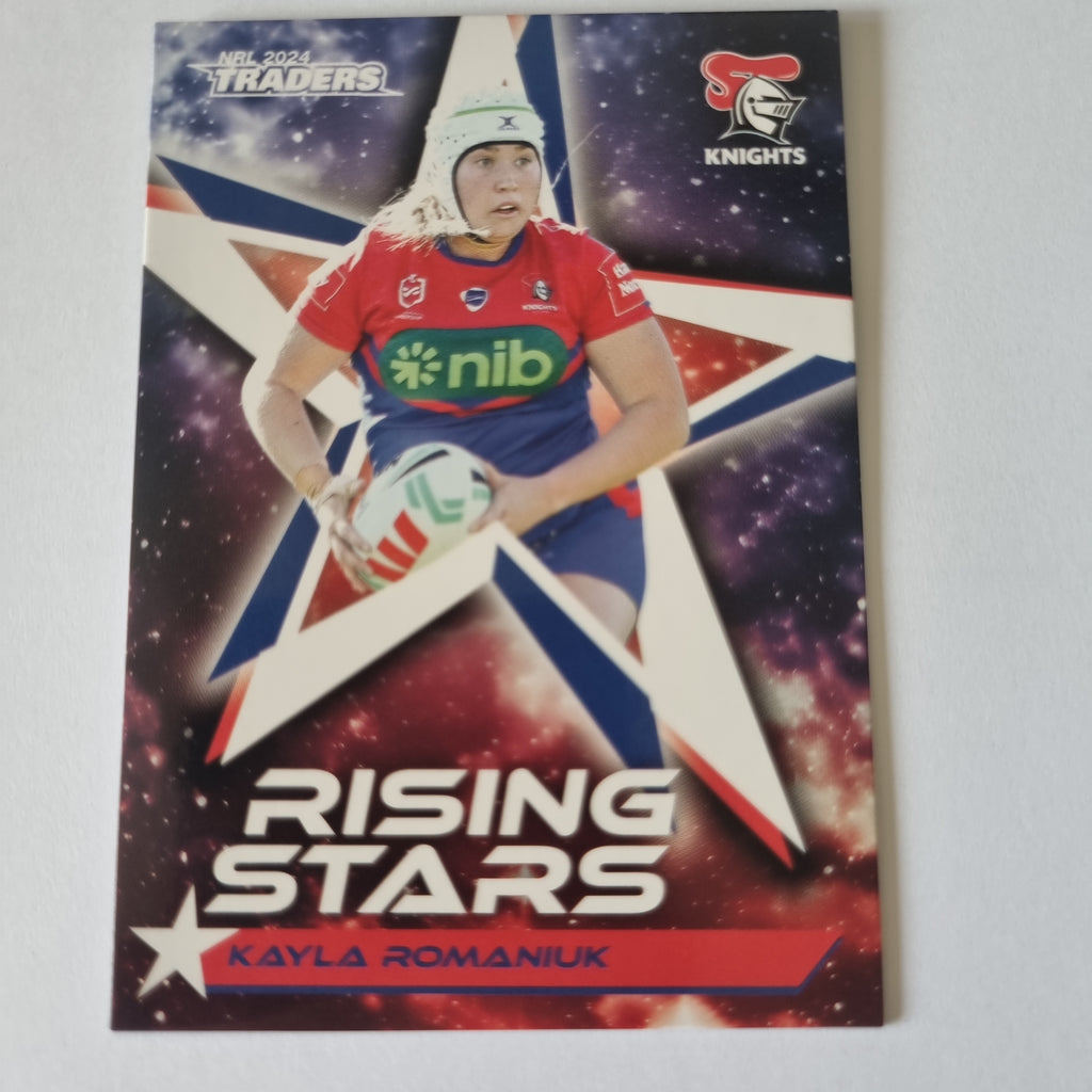 NRL 2024 Traders - Rising Stars - #RS37 - Kayla Romaniuk - Knights