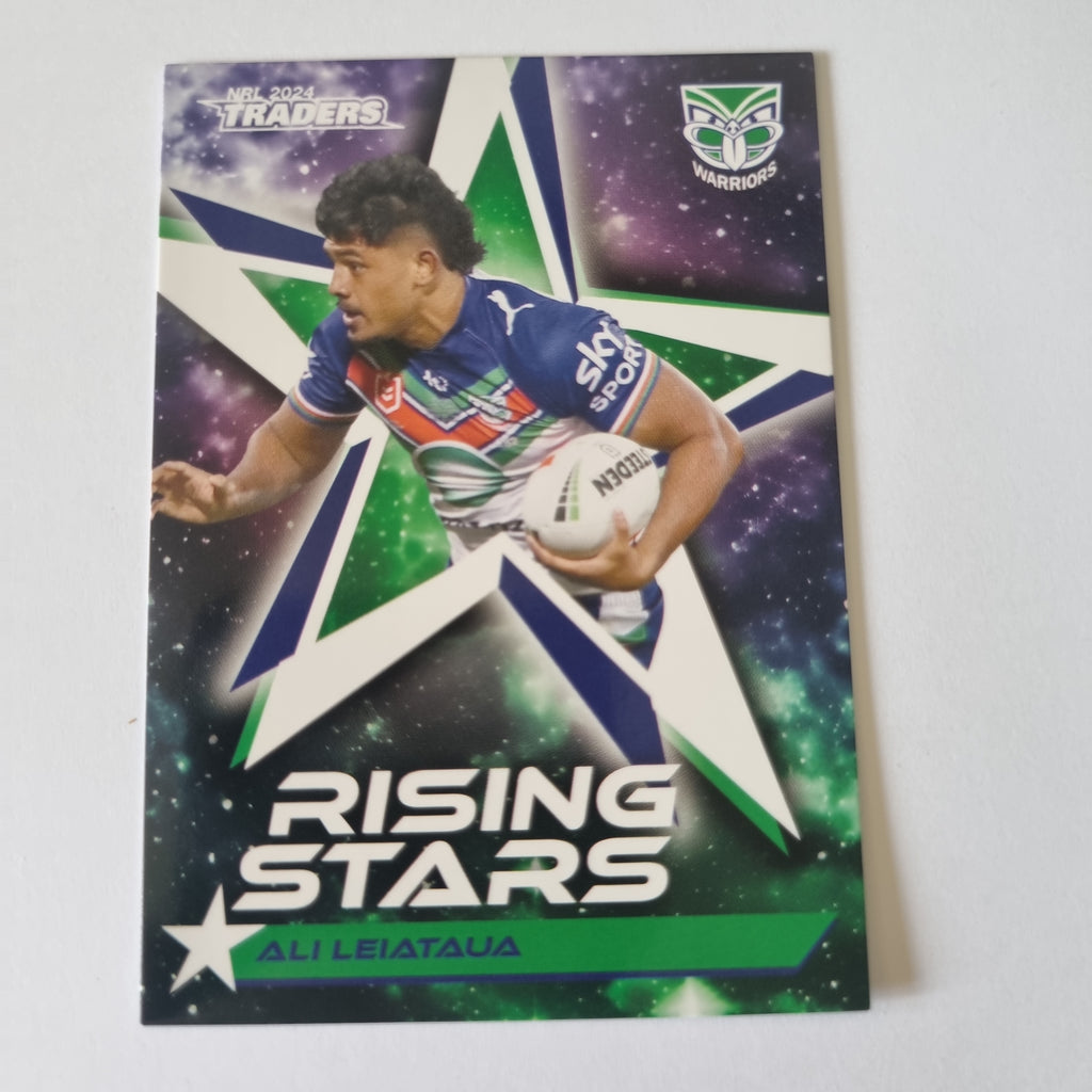 NRL 2024 Traders - Rising Stars - #RS65 - Ali Leiataua - Warriors