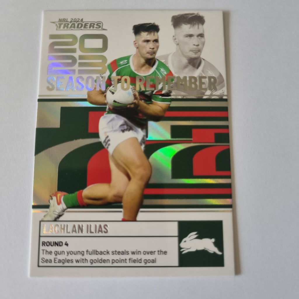 NRL 2024 Traders - Season to Remember - SR37 - Lachlan Ilias Rabbitohs