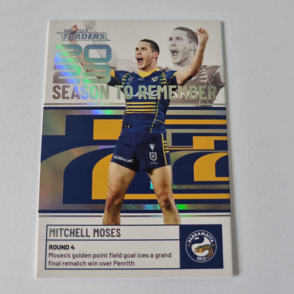NRL 2024 Traders - Season to Remember - #SR31 - Mitchell Moses - Eels