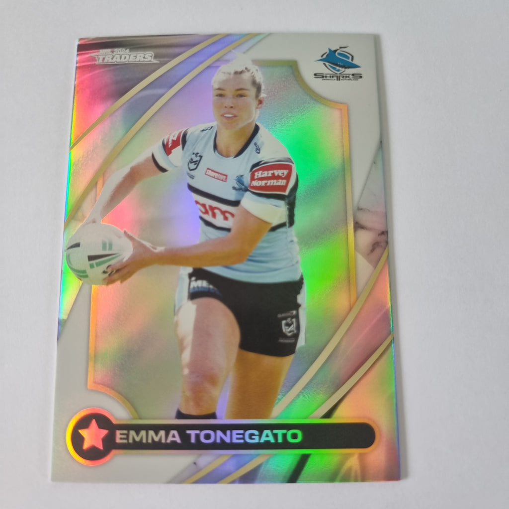 NRL 2024 Traders - NRLW - #W17 - Emma Tonegato - Sharks