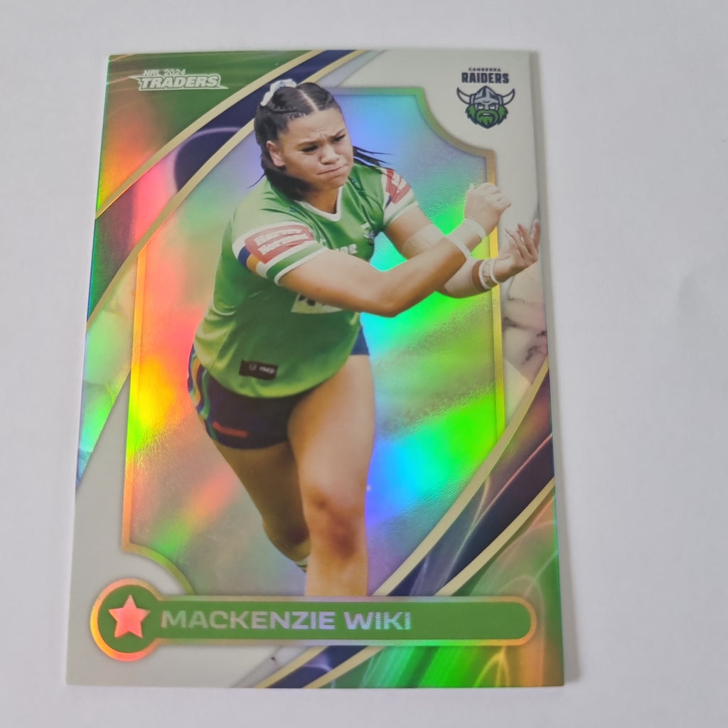 NRL 2024 Traders - NRLW - #W12 - Mackenzie Wiki - Raiders