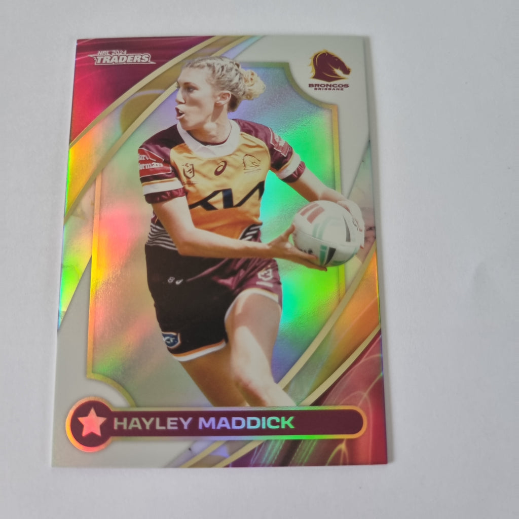 NRL 2024 Traders - NRLW - #W05 - Hayley Maddick - Broncos