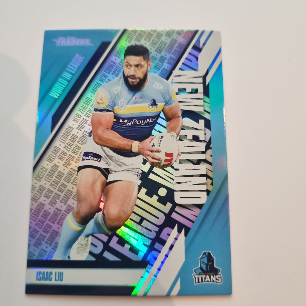 NRL 2024 Traders - World in League - #WL18 - Isaac Liu - Titans