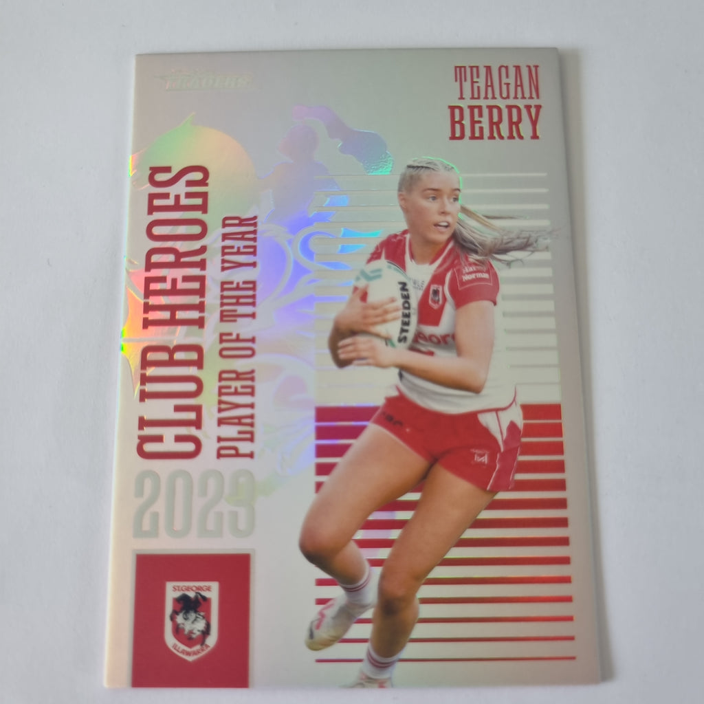 NRL 2024 Traders - Club Heroes - #CH36 - Teagan Berry - Dragons