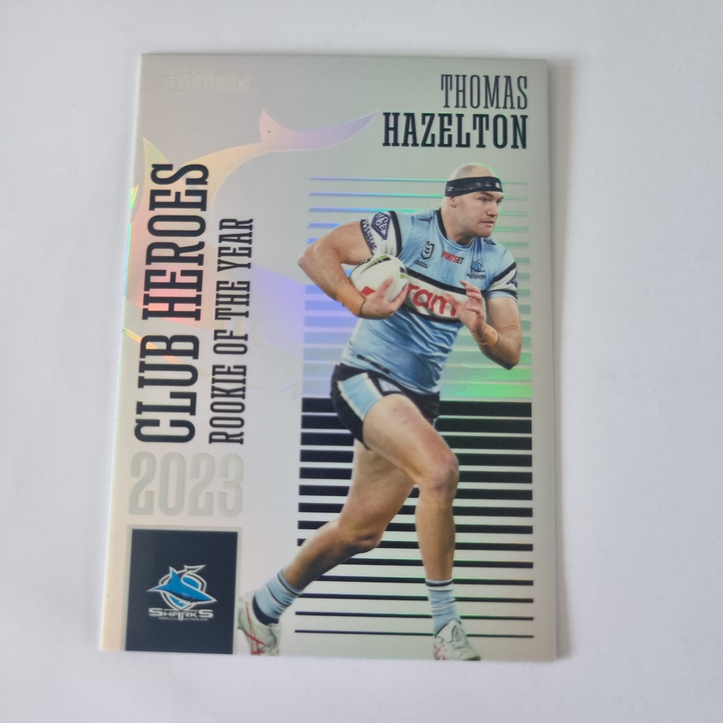 NRL 2024 Traders - Club Heroes - #CH10 - Thomas Hazelton - Sharks