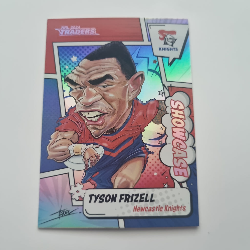 NRL 2024 Traders - Showcase Caricatures - #S10 - Tyson Frizell Knights