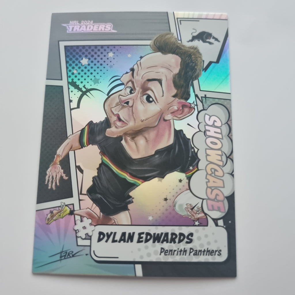 NRL 2024 Traders - Showcase Caricatures - S13 - Dylan Edwards Panthers