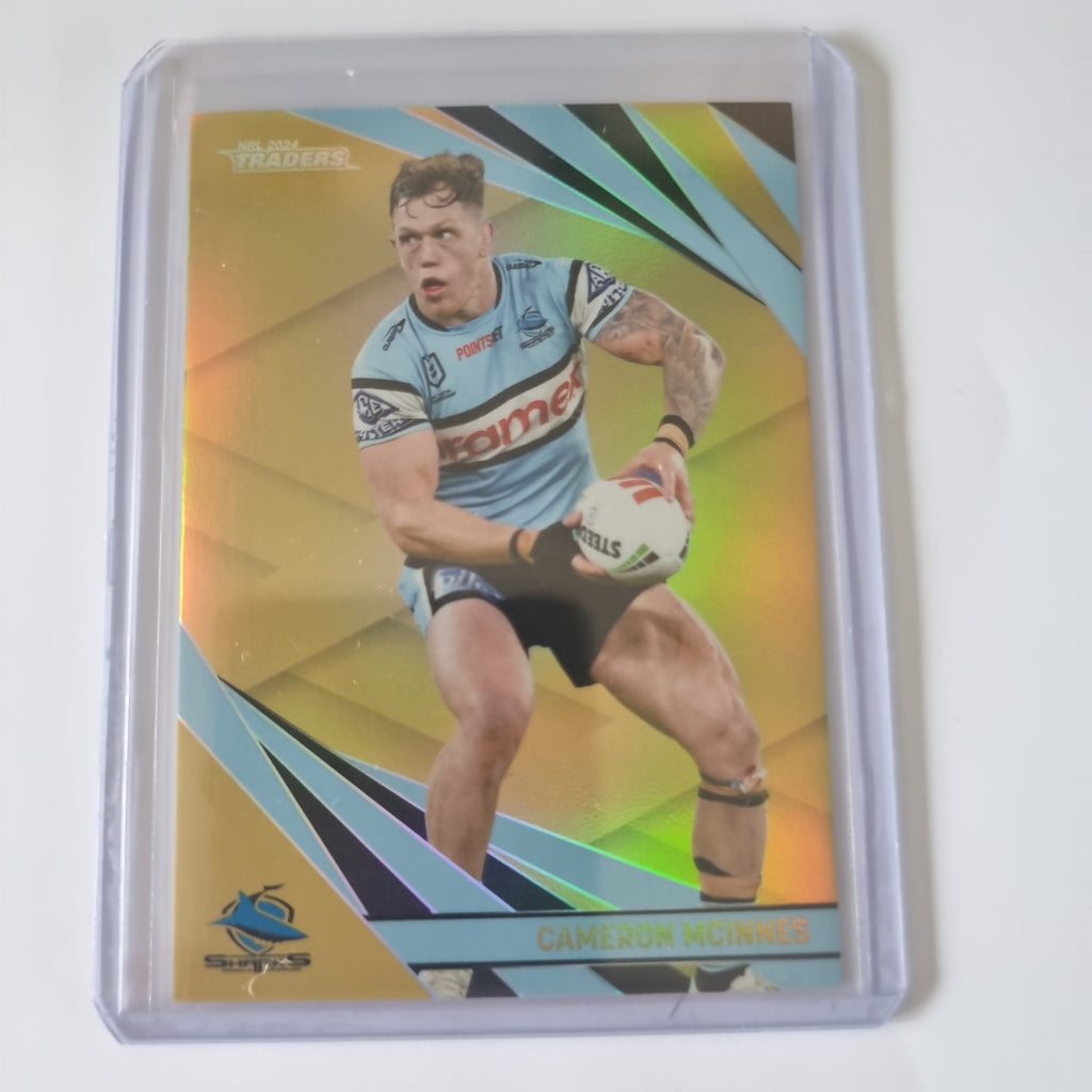 NRL 2024 Traders - Gold Special - #GS032 Cameron McInnes - Sharks #16