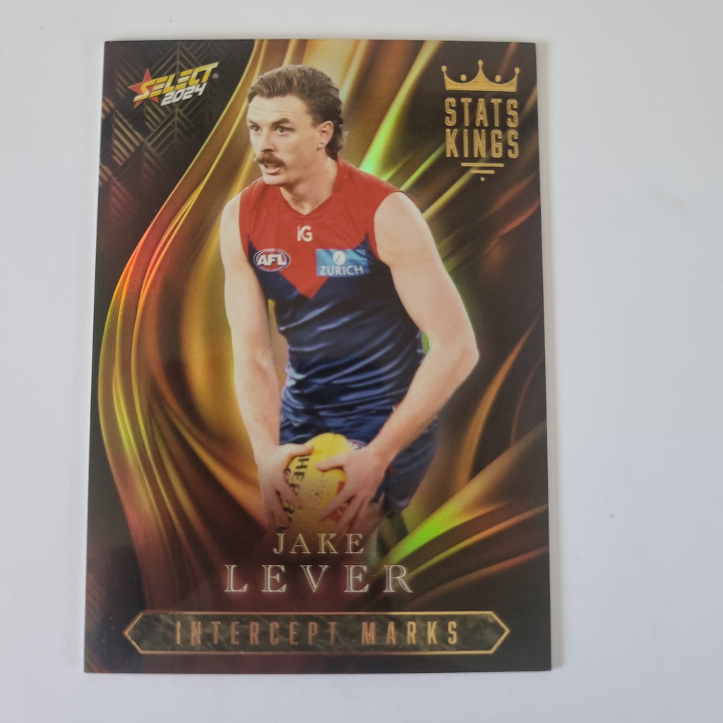 2024 Select Footy Stars - Stats Kings - #SK52 - J. Lever - Melbourne