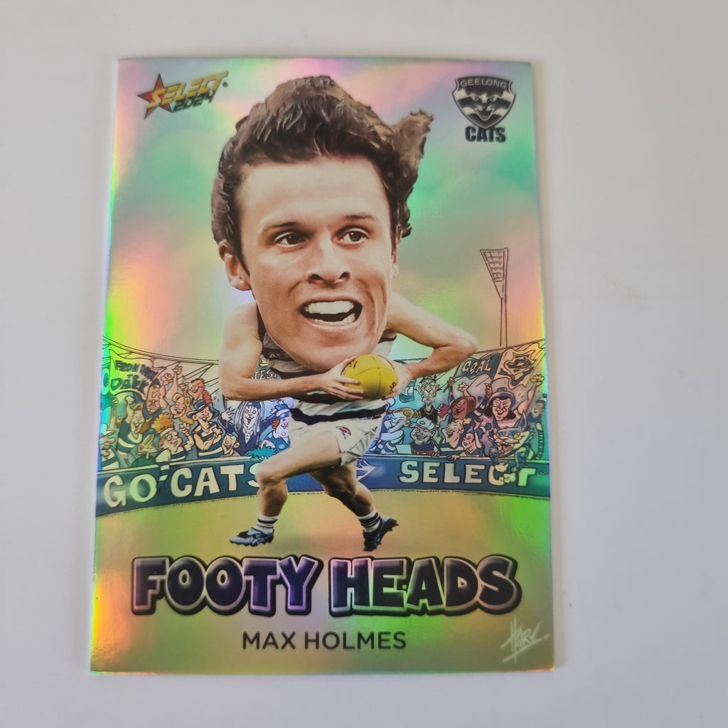 2024 Select Footy Stars - Footy Heads - FH33 - M. Homes - Geelong
