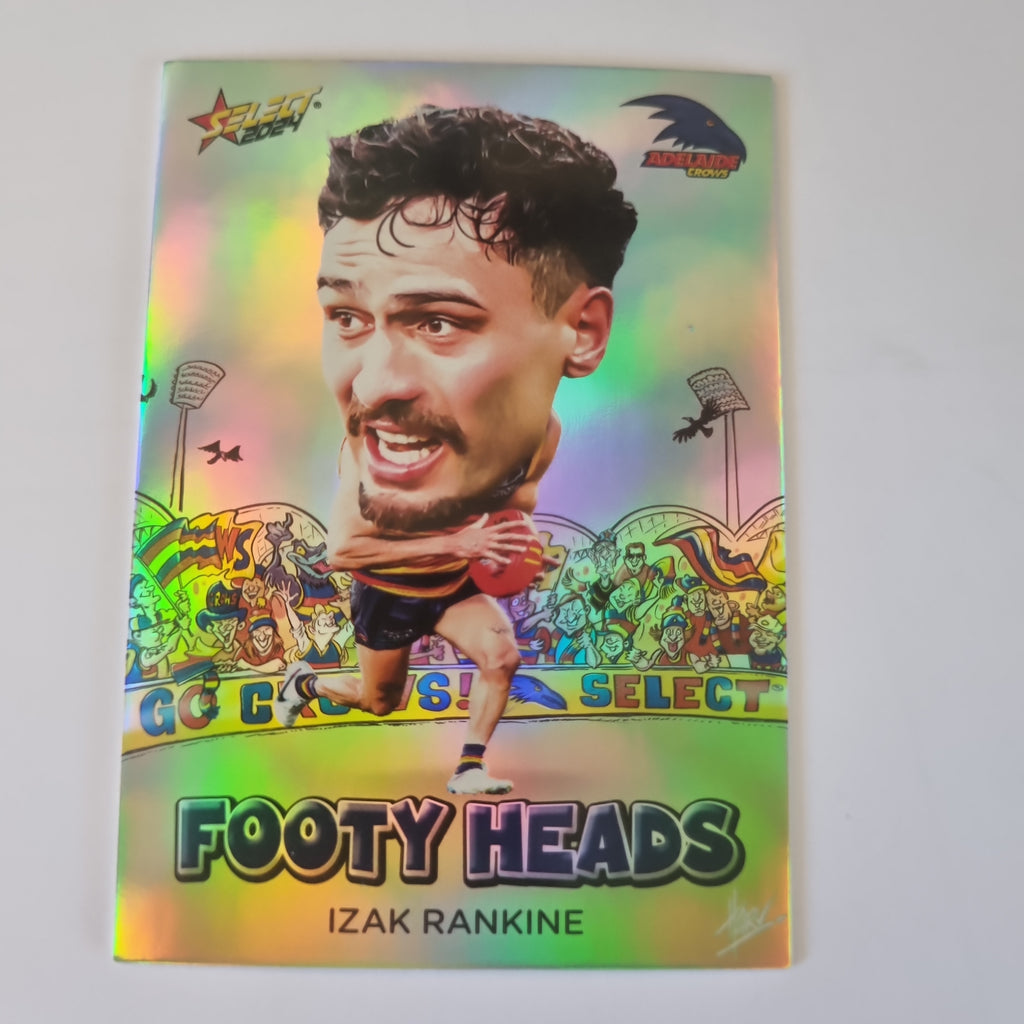 2024 Select Footy Stars - Footy Heads - FH3 - I. Rankine - Crows