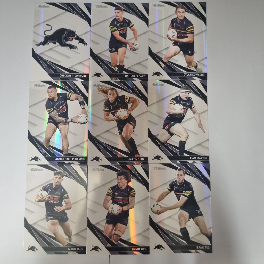 NRL 2024 Traders - Pearl Team Set 9 Cards - Penrith Panthers