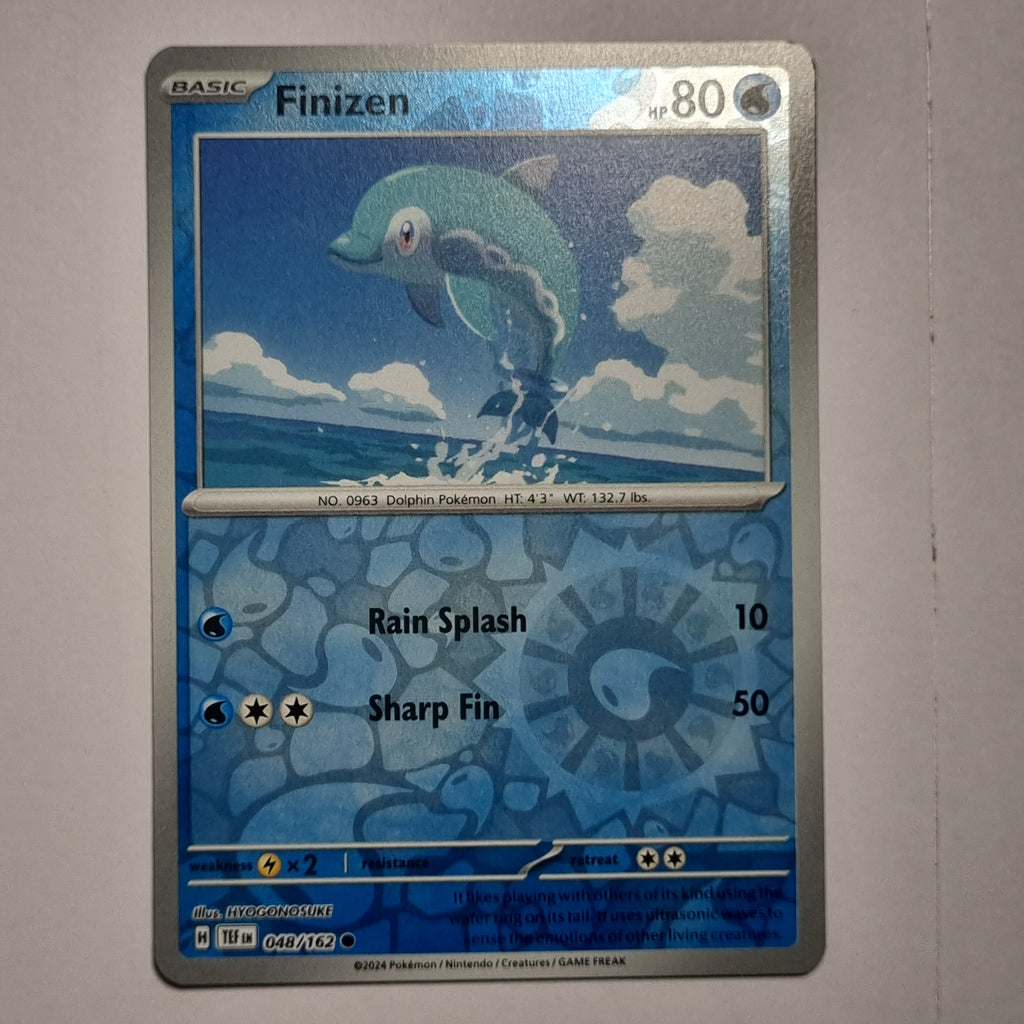 Pokemon TCG - Temporal Forces - #048 - Finizen - Reverse Holo - Common