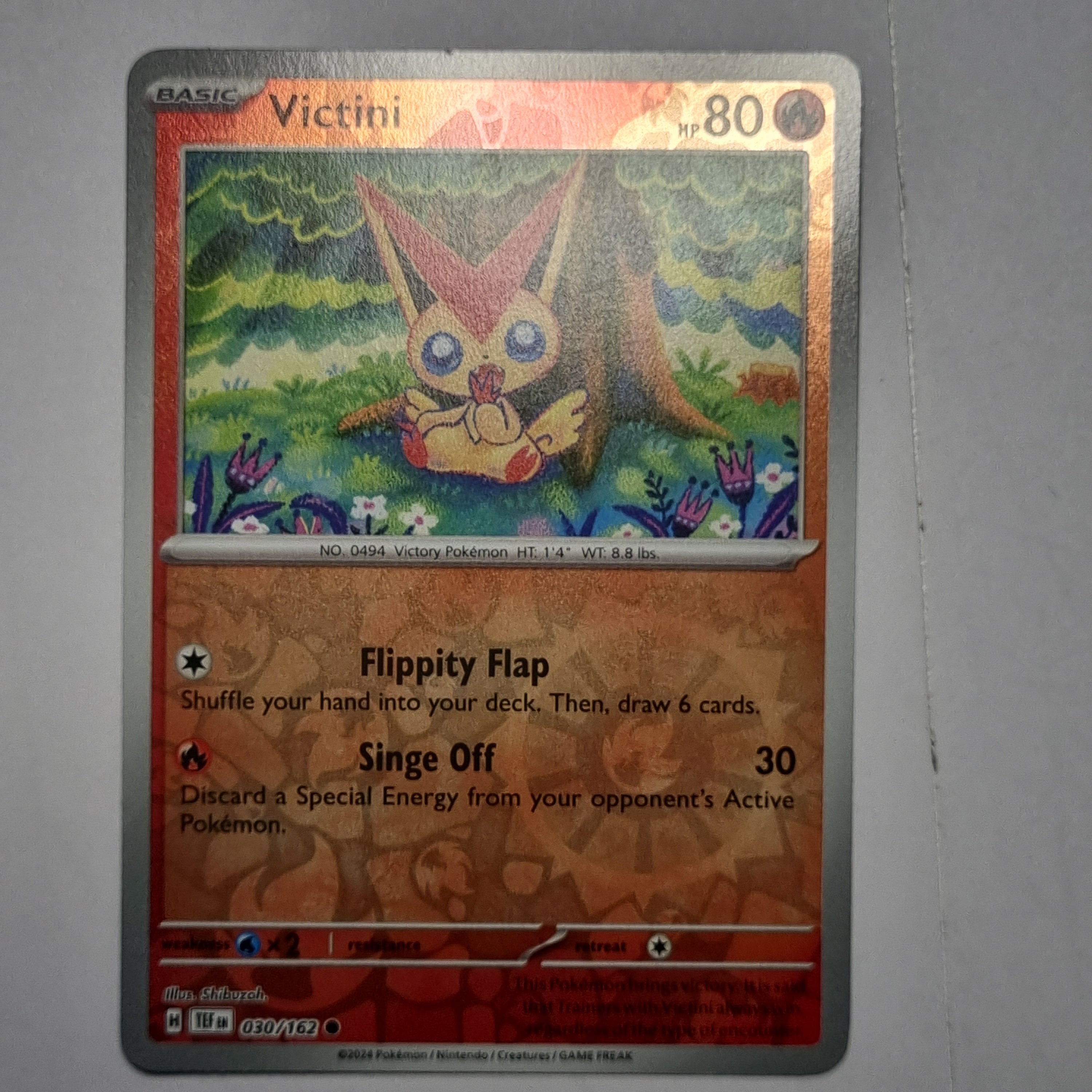 victini holographic card Victini V 025/202 Ultra Rare Full Art Sword & Shield Pokemon Card Near Mint main image 0