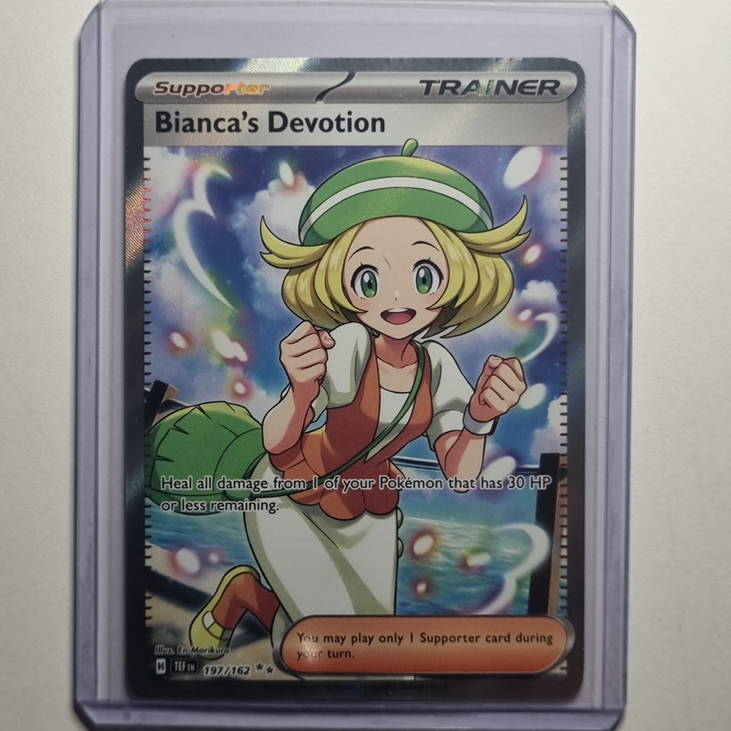 Pokemon TCG - Temporal Forces - #197 - Bianca's Devotion - Ultra Rare