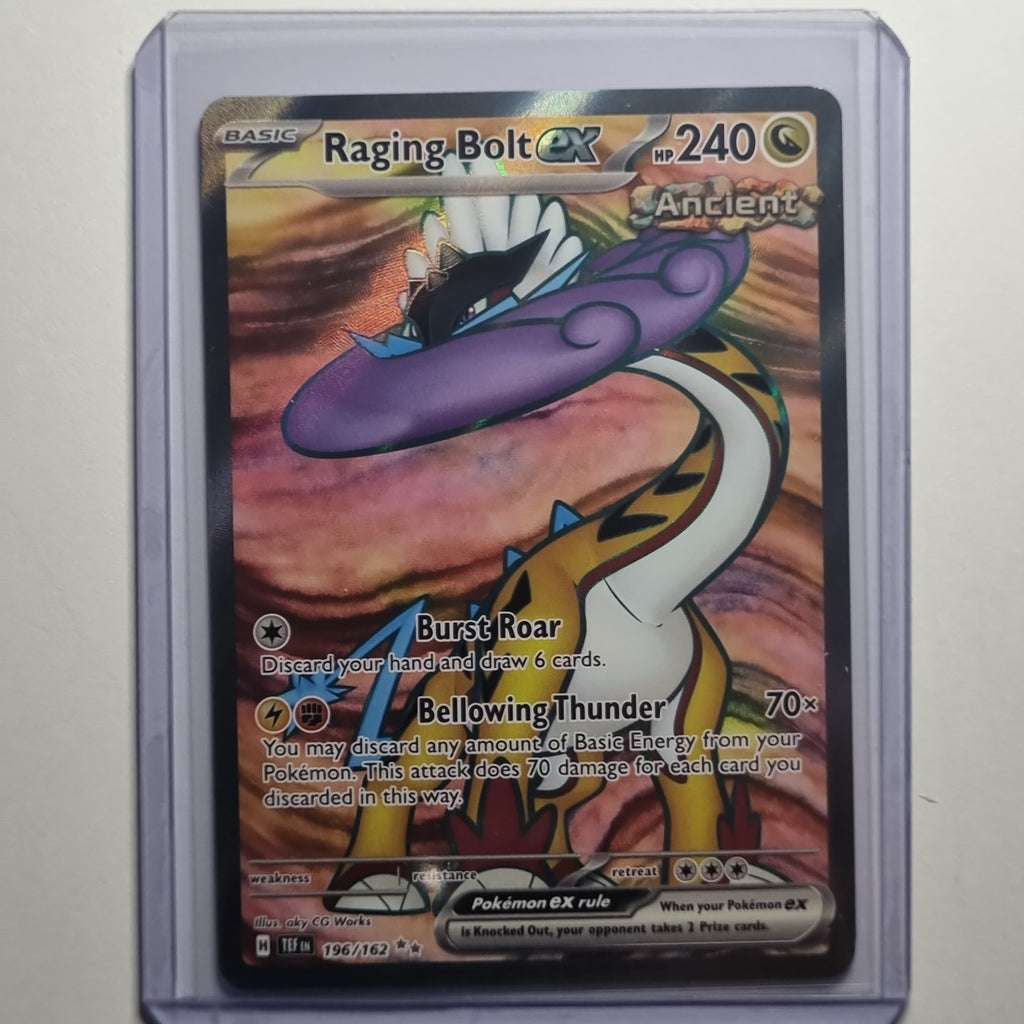 Pokemon TCG - Temporal Forces - #196 - Raging Bolt EX - Ultra Rare