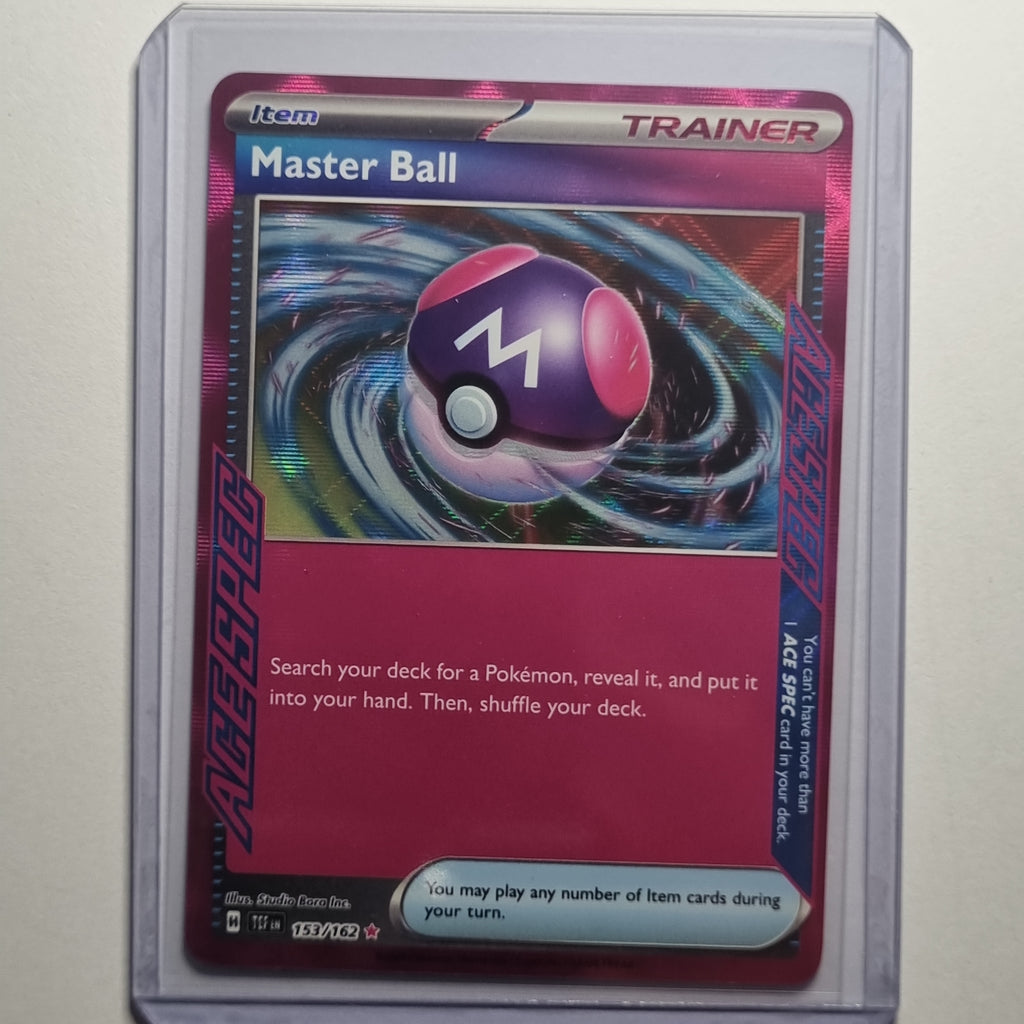 Pokemon TCG - Temporal Forces - #153 - Master Ball - Ace Spec Card