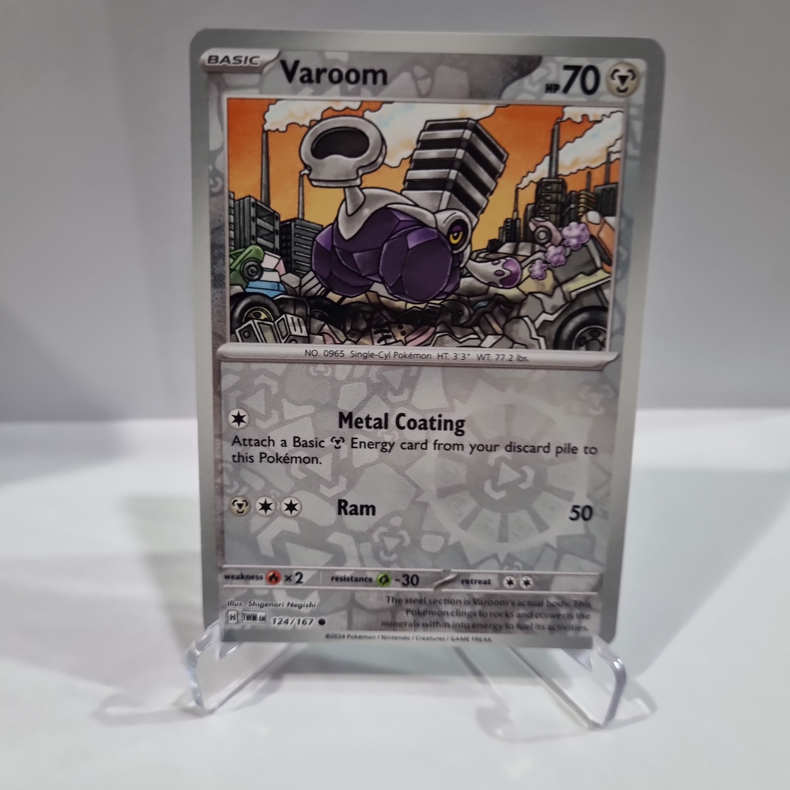 Pokemon TCG - Twilight Masquerade - 124 - Varoom