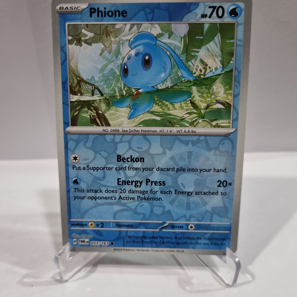 phione pokemon card value Phione AR 071/066 SV5a Crimson Haze