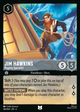 Lorcana Azurite Sea - Jim Hawkins - Rigging Specialist - #183/204 - Uncommon