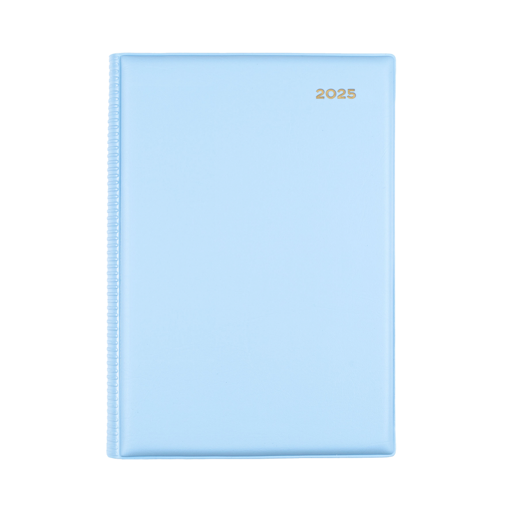 2025 Collins Debden Diary. Belmont A5 Day to Page diary in Teal.