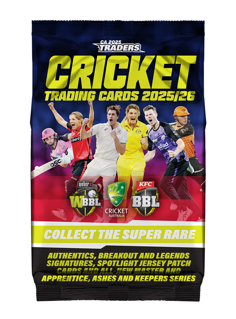 2025/26 Cricket Traders | Retail Pack (Contains 10 Cards)
