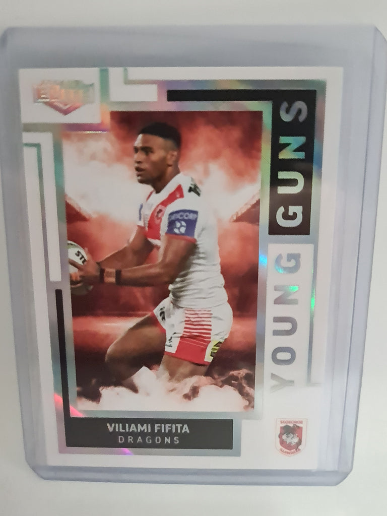 2024 Elite NRL - Young Guns White - #YG28 - Viliami Fifita - Dragons - 200/206