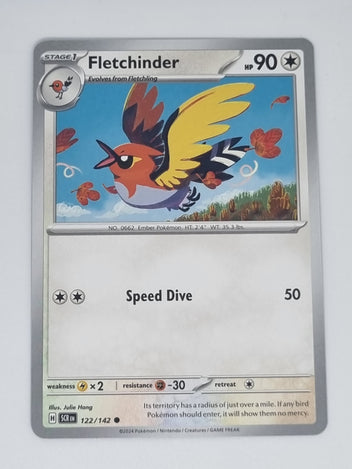 Pokemon TCG - Stellar Crown - #121/142 - Fletchling