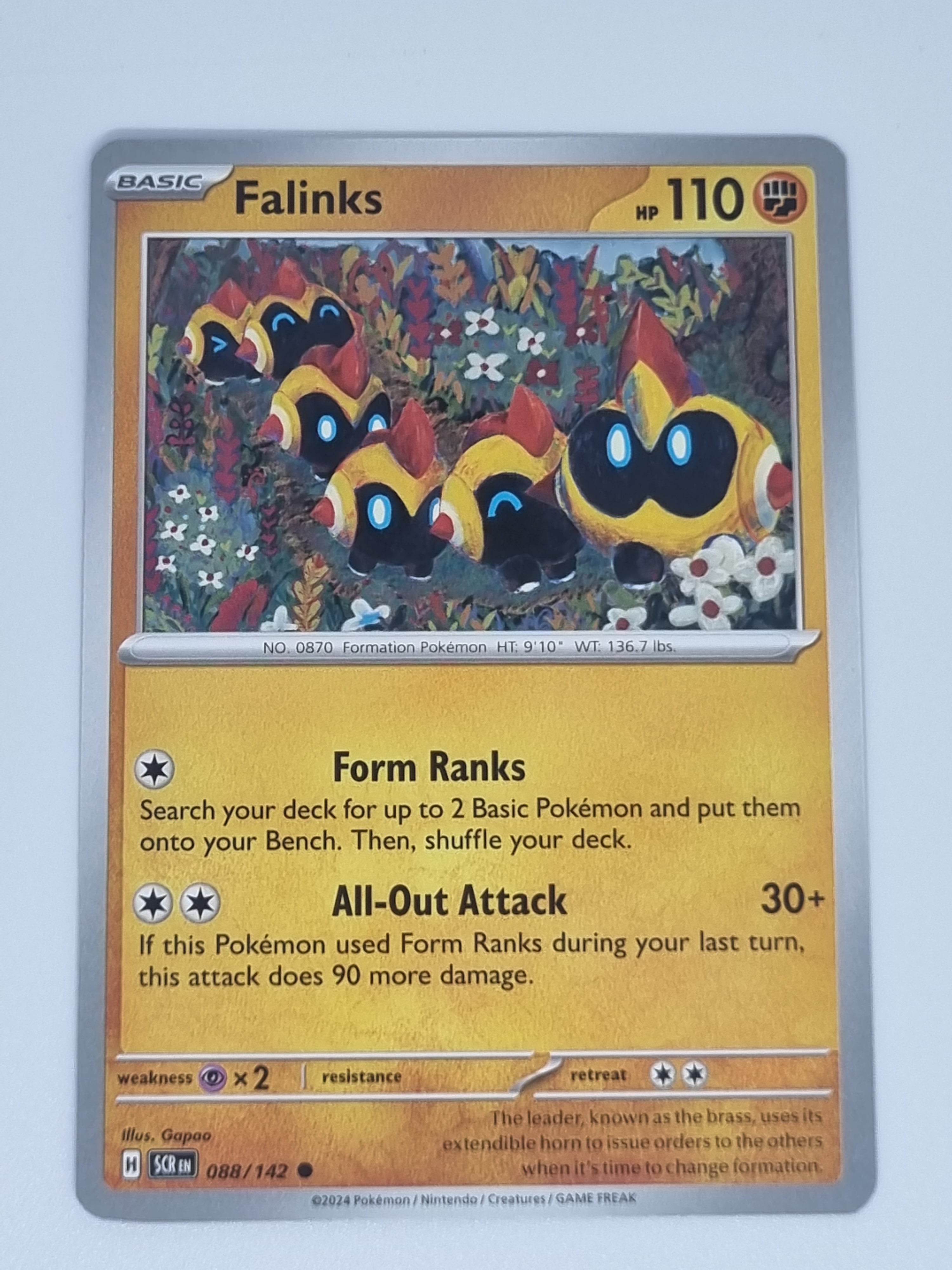 Pokemon TCG - Stellar Crown - #088/142 - Falinks