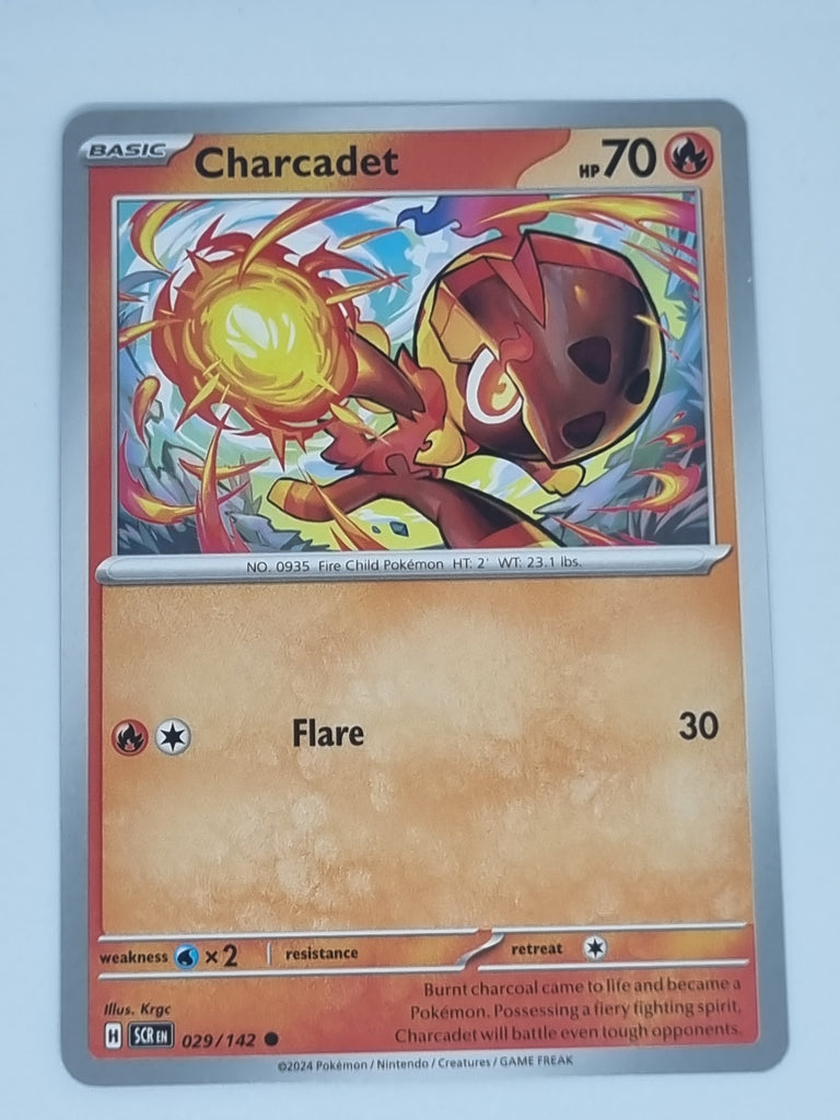 Pokemon TCG - Stellar Crown - #029/142 - Charcadet - Common