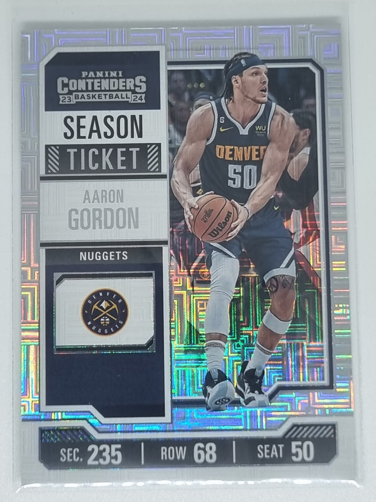 23-24 Panini Contenders Season Ticket Premium Edition #47 Aaron Gordon Nuggets