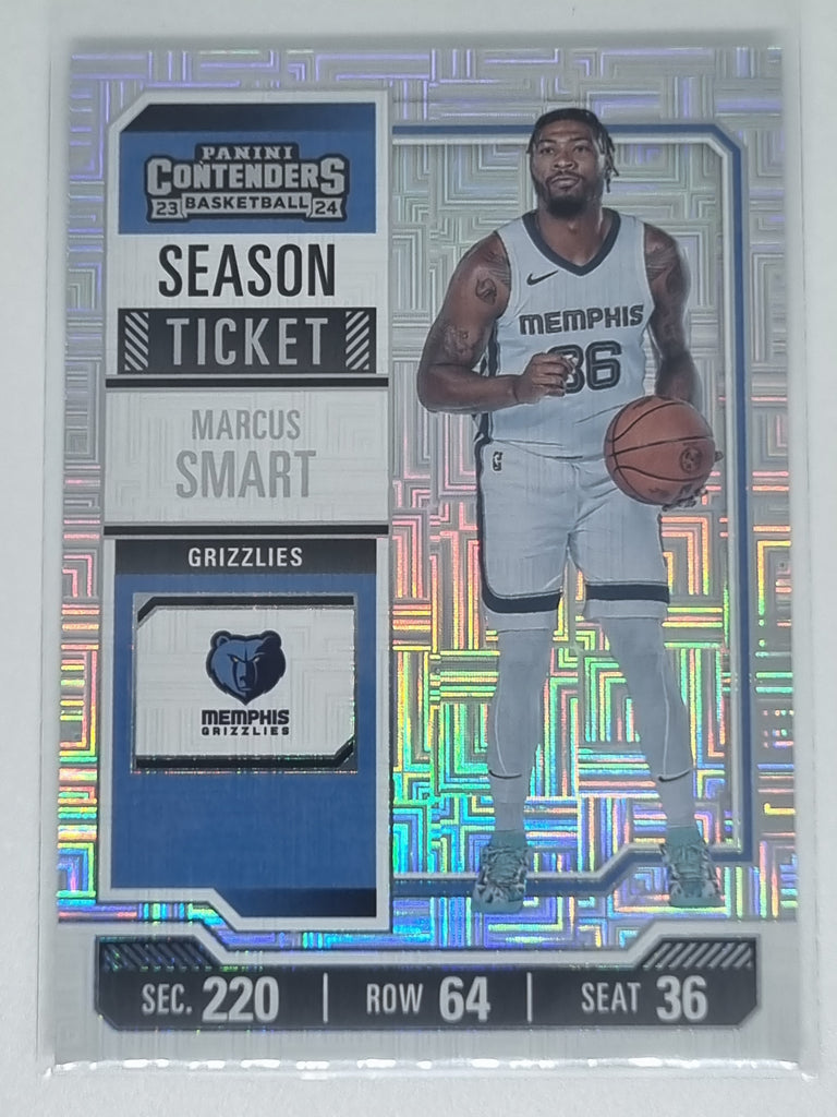 23-24 Panini Contenders Season Ticket Premium Edition #17 Marcus Smart Grizzlies