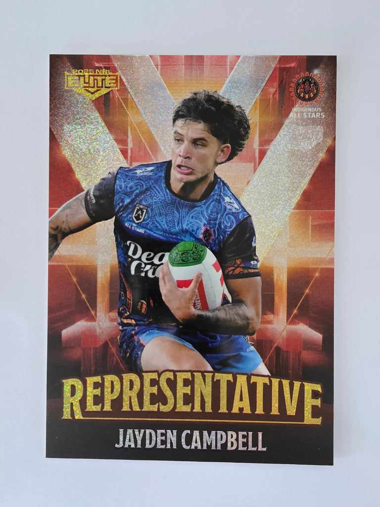 NRL 2025 Elite | The Representatives #REP33 Jayden Campbell Indigenous All Stars