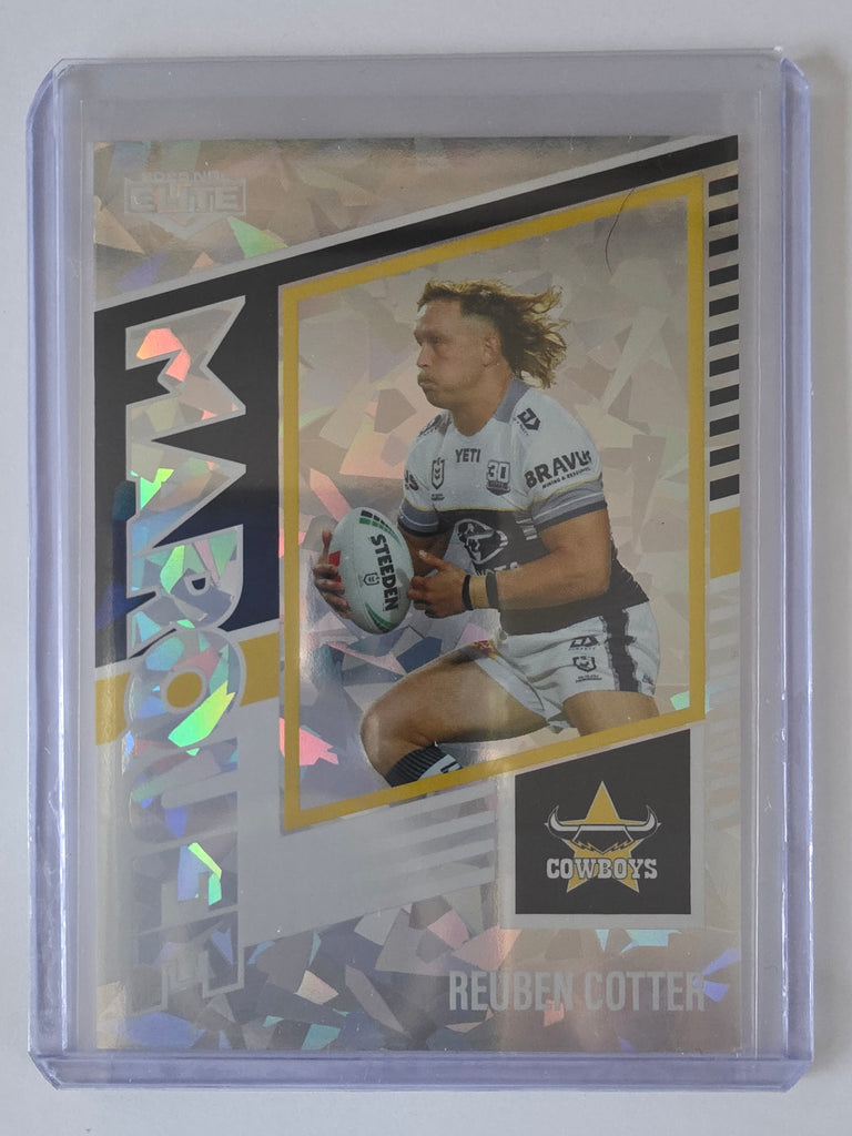 NRL 2025 Elite | Marquee Priority | #MG24 | Reuben Cotter | #04/41 | Cowboys