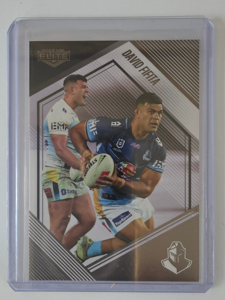 NRL 2025 Elite | Mojo Black Diamond | #MB52 | David Fifita | #6/6 | Titans