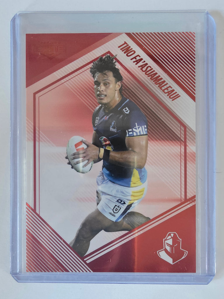NRL 2025 Elite | Mojo Ruby | #MR50 | Tino Fa'asuamaleaui | #50/53 | Titans