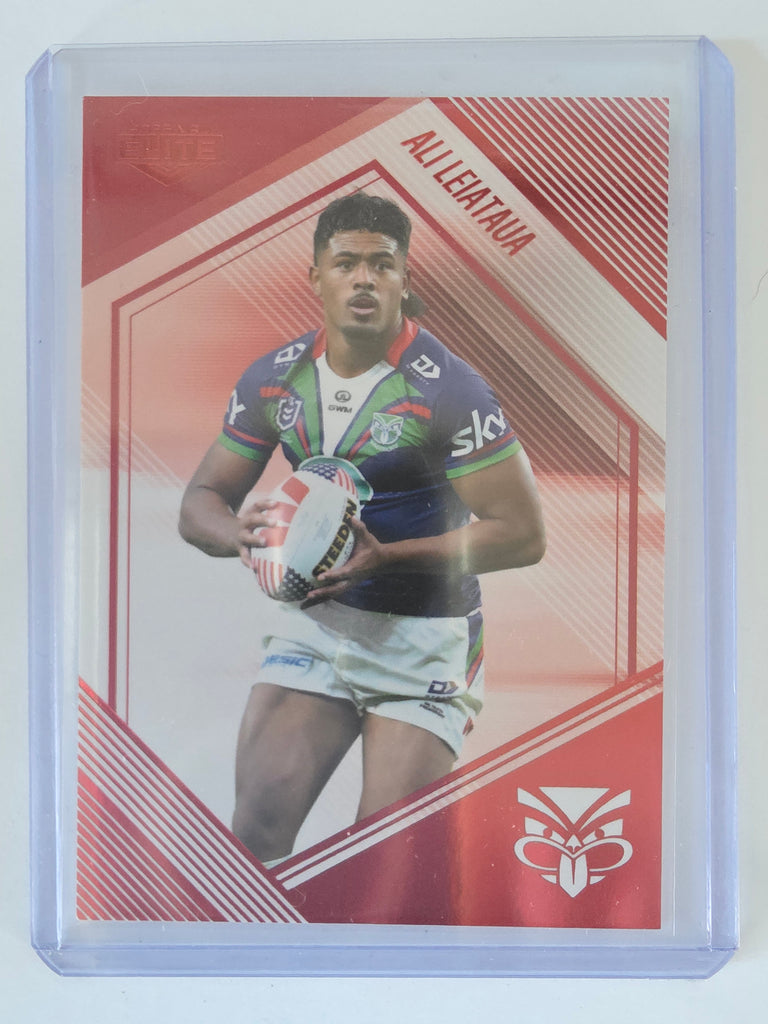 NRL 2025 Elite | Mojo Ruby | #MR140 | Ali Leiataua | #43/53 | Warriors