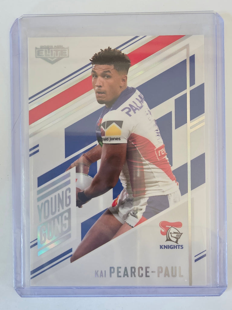 NRL 2025 Elite | Young Guns White | #YG17 | Kai Pearce-Paul | #158/221 | Knights