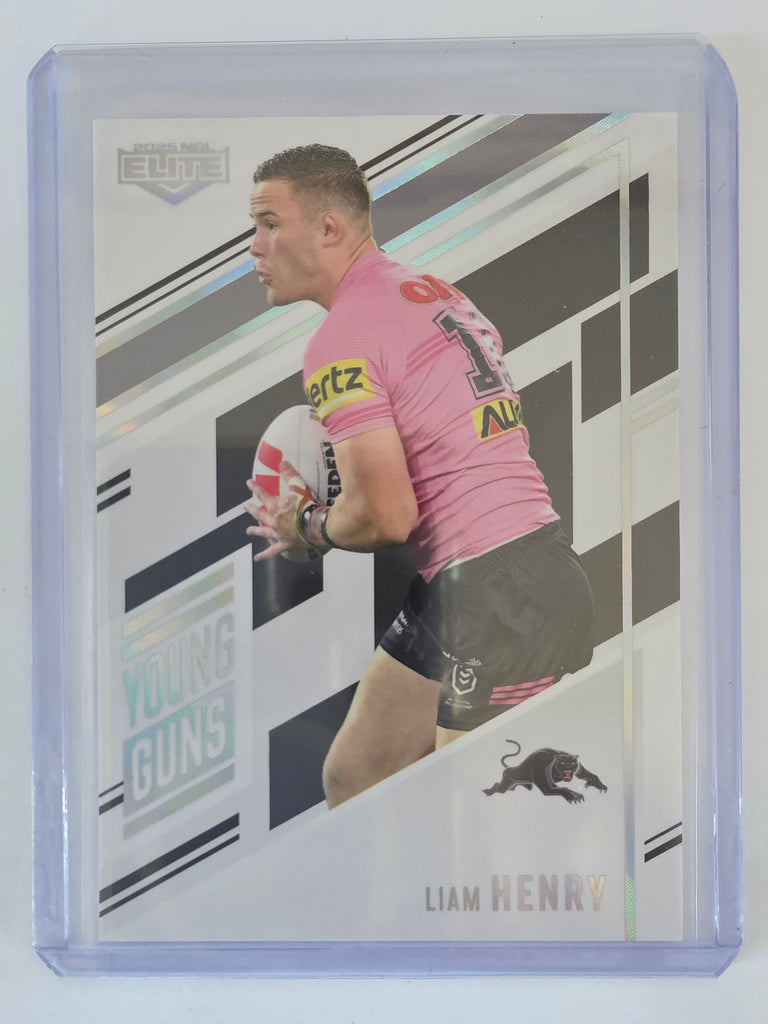 NRL 2025 Elite | Young Guns White | #YG23 | Liam Henry | #197/221 | Panthers