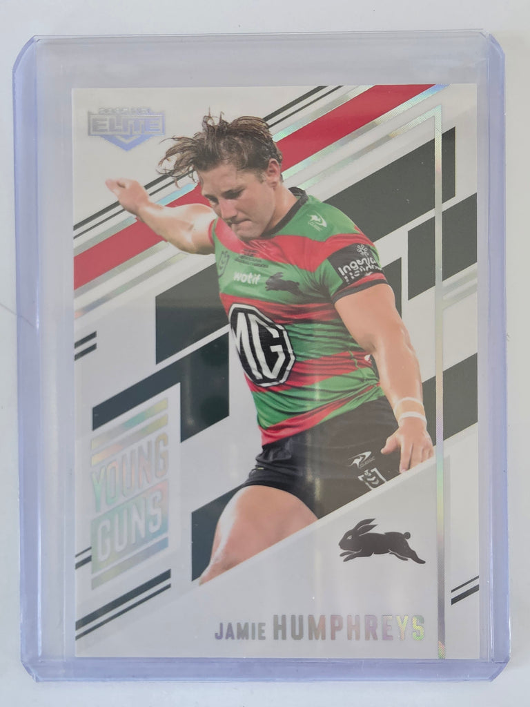 NRL 2025 Elite | Young Guns White | #YG26 | Jamie Humphreys #126/221 | Rabbitohs