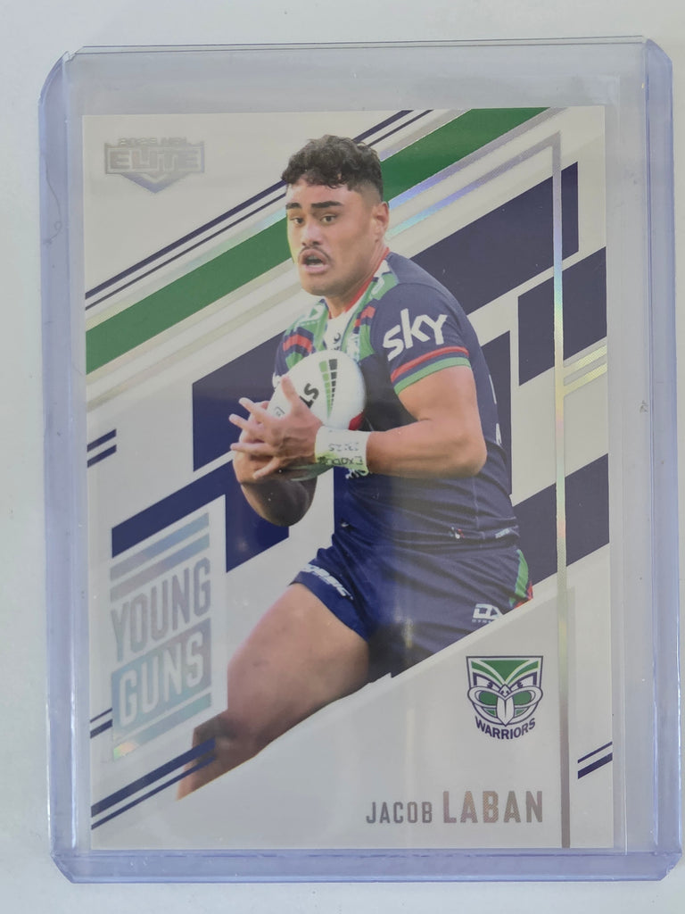 NRL 2025 Elite | Young Guns White | #YG31 | Jacob Laban | #135/221 | Warriors