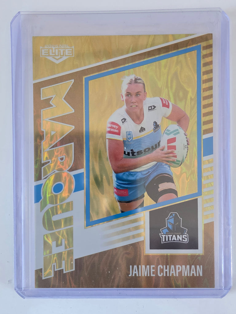 NRL 2025 Elite | Marquee Gold | #MG16 | Jaime Chapman | #90/93 | Titans