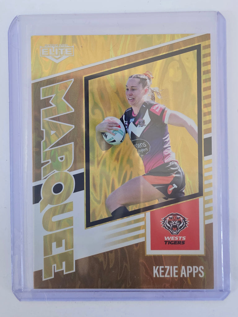 NRL 2025 Elite | Marquee Gold | #MG44 | Kezie Apps | #20/93 | Tigers