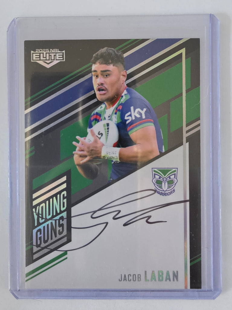 NRL 2025 Elite | Young Guns Black | #YGS16 | Jacob Laban | #144/159 | Warriors